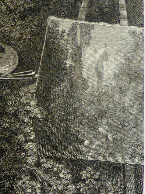 Pater Drawing Study After Watteau's L'Abreuvoir